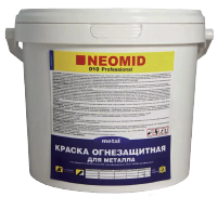 Огнезащитная краска для металла NEOMID 25 кг.