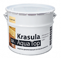 «KRASULA» Aqua TOP (3кг) Защитно-декоративный состав