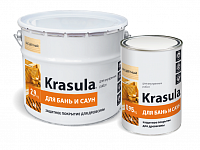 "KRASULA" для бань и саун (2,9 кг) защитный состав