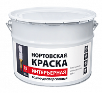 Водно-дисперсионная краска (15кг) Нортовская краска интерьерная